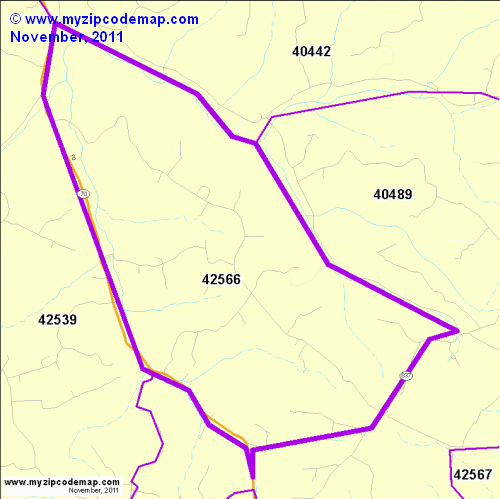 map of 42566