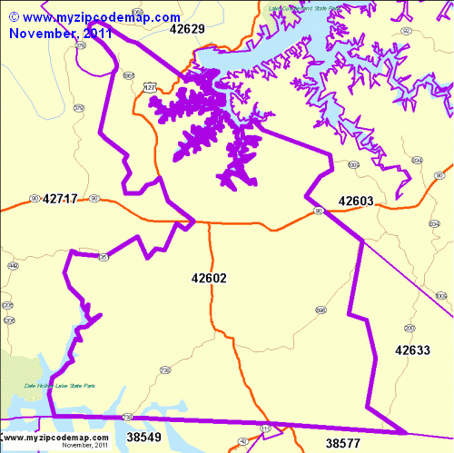 map of 42602
