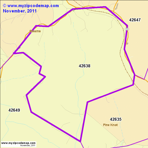 map of 42638