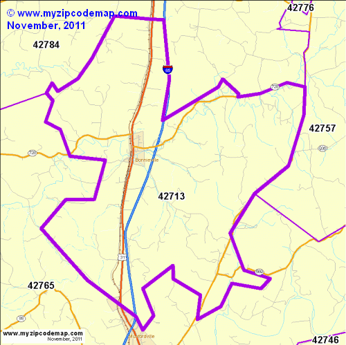 map of 42713