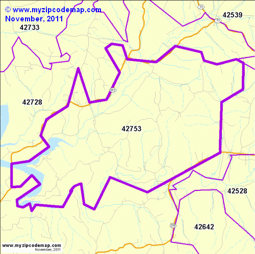 map of 42753