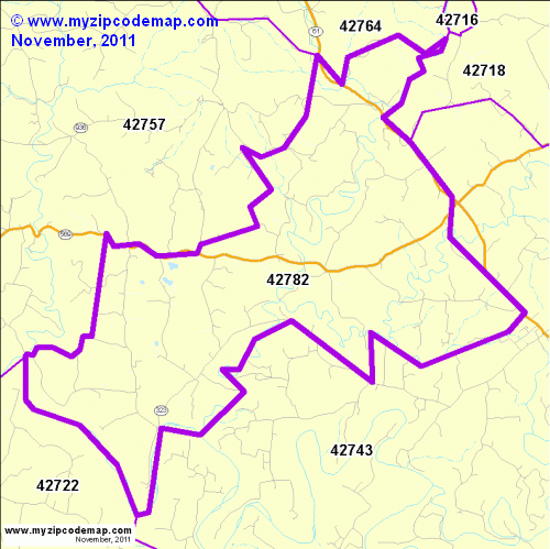 map of 42782