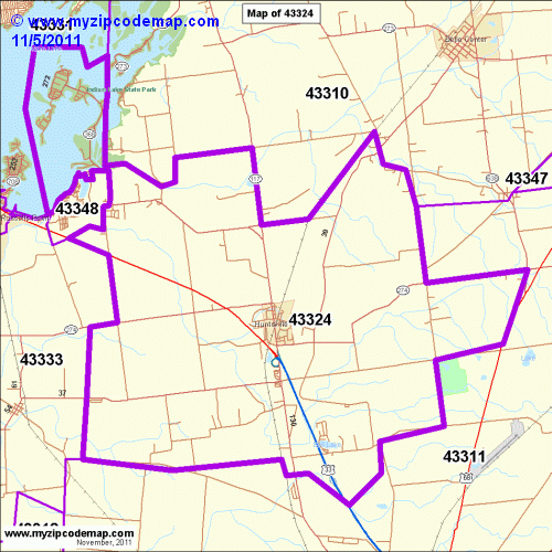 map of 43324
