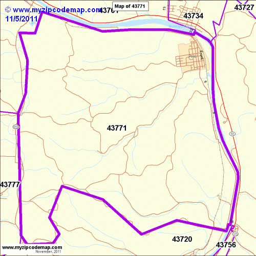 map of 43771