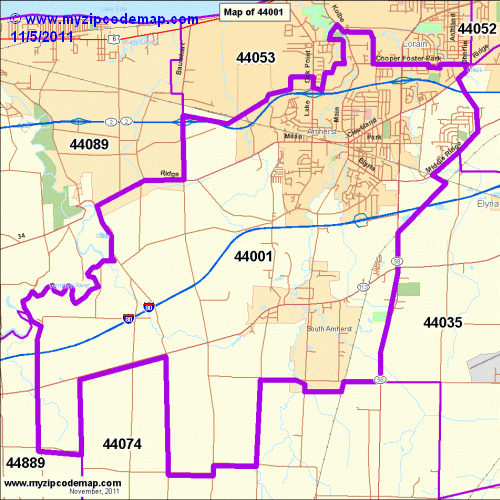 map of 44001