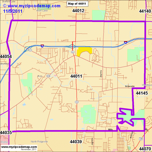 map of 44011
