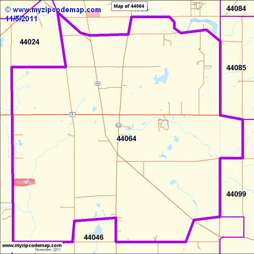 map of 44064
