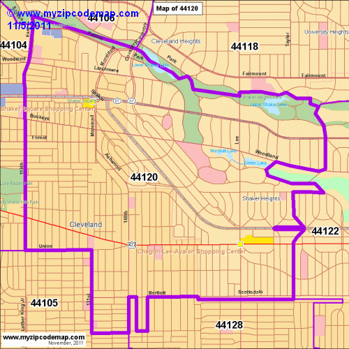 map of 44120