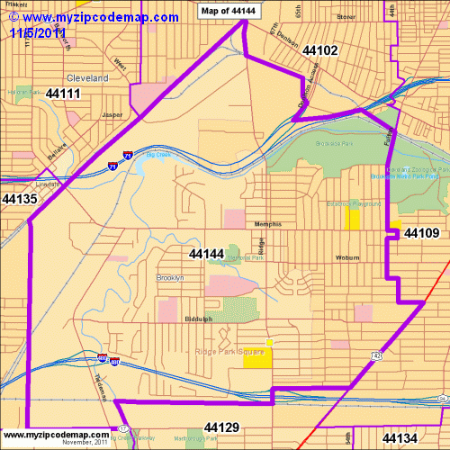 map of 44144