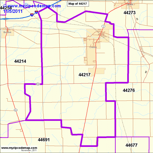 map of 44217