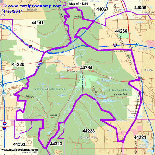 map of 44264