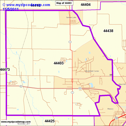 map of 44403