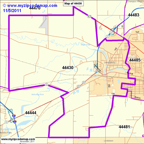 map of 44430