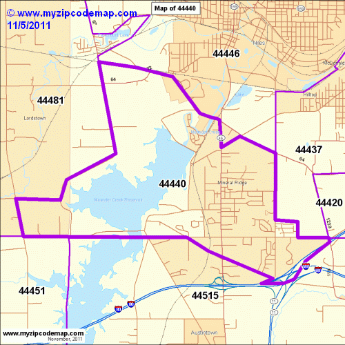 map of 44440