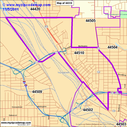 map of 44510