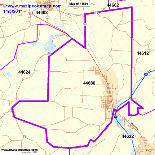 map of 44680