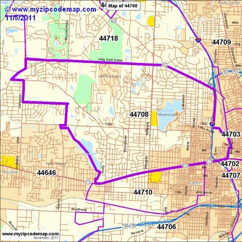 map of 44708