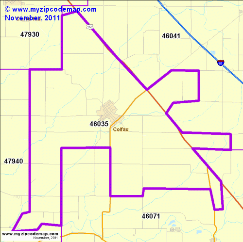 map of 46035