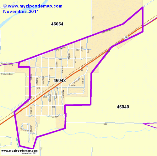 map of 46048