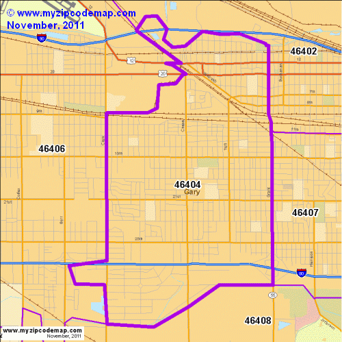 map of 46404