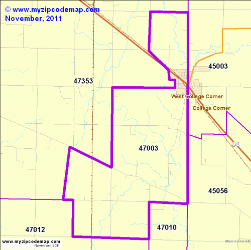 map of 47003