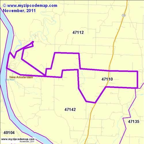 map of 47110