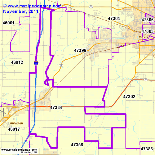 map of 47334