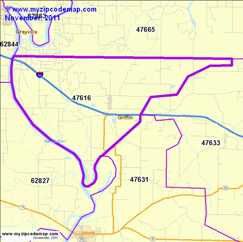 map of 47616