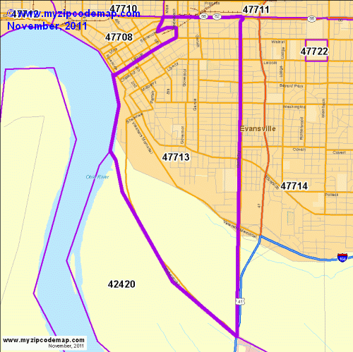 map of 47713