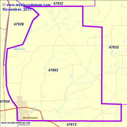 map of 47862