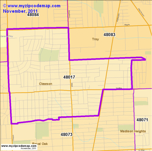 map of 48017