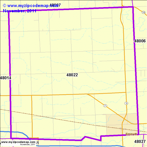 map of 48022