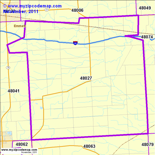 map of 48027