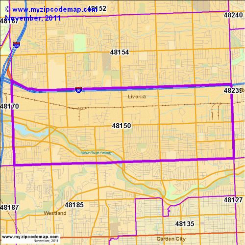 map of 48150