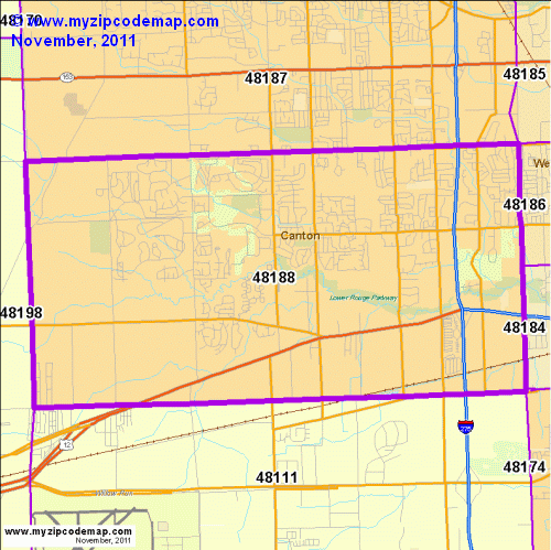 map of 48188