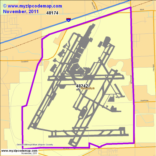 map of 48242
