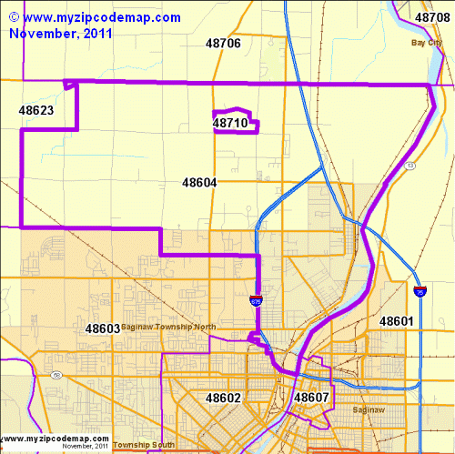 map of 48604