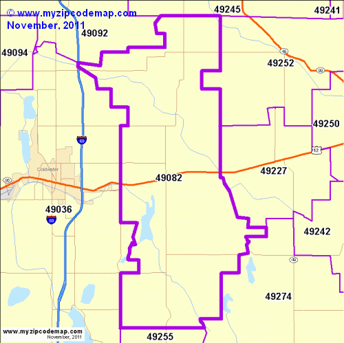 map of 49082