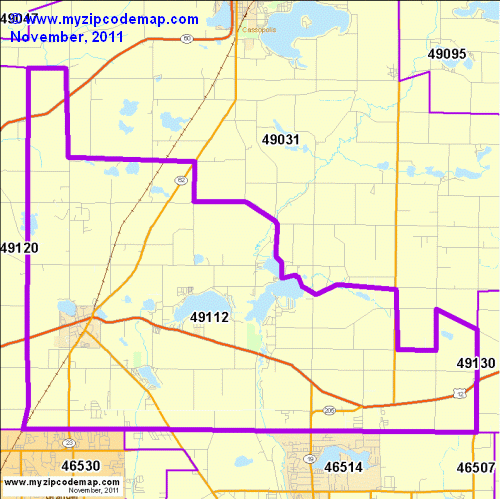 map of 49112