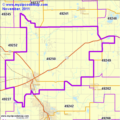 map of 49250