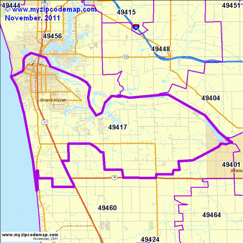 map of 49417