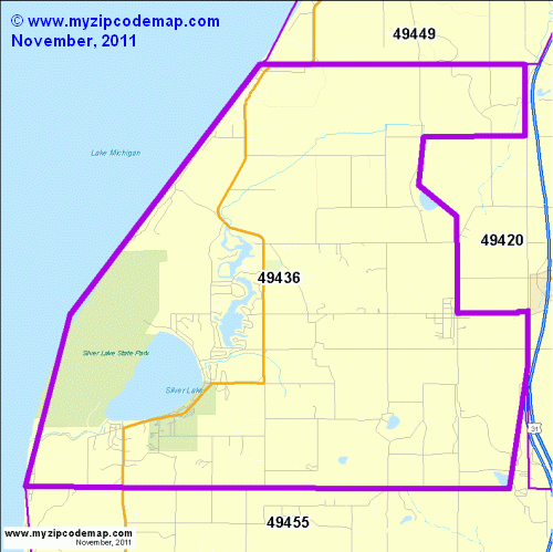 map of 49436