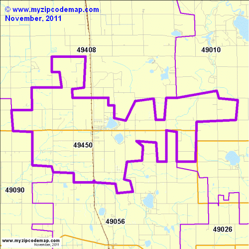 map of 49450