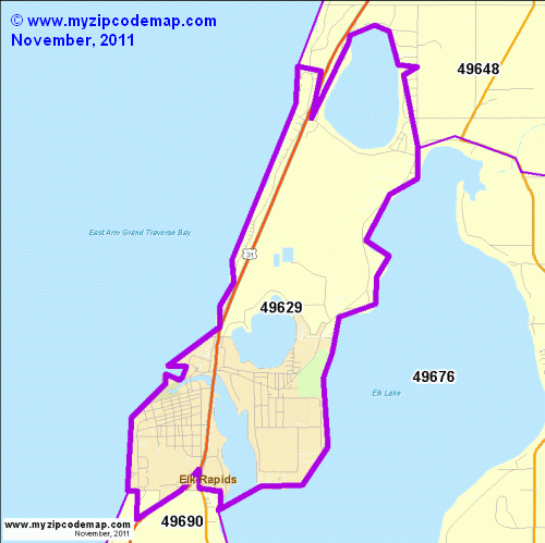 map of 49629
