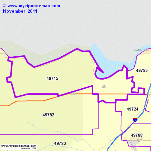 map of 49715