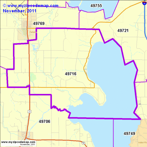 map of 49716