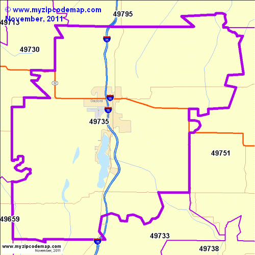 map of 49735