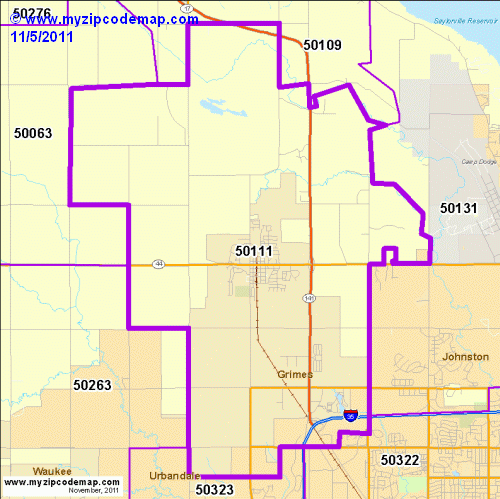 map of 50111