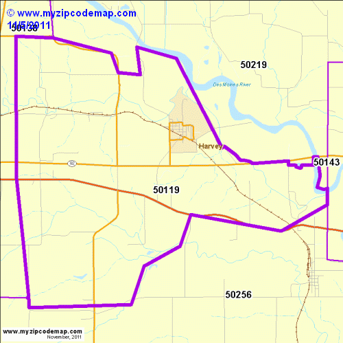 map of 50119