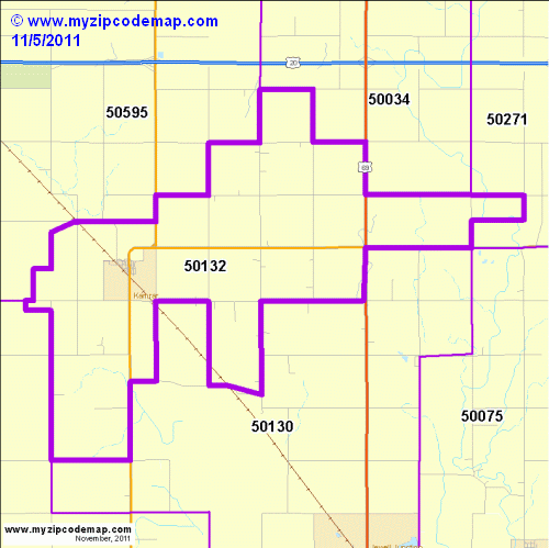 map of 50132